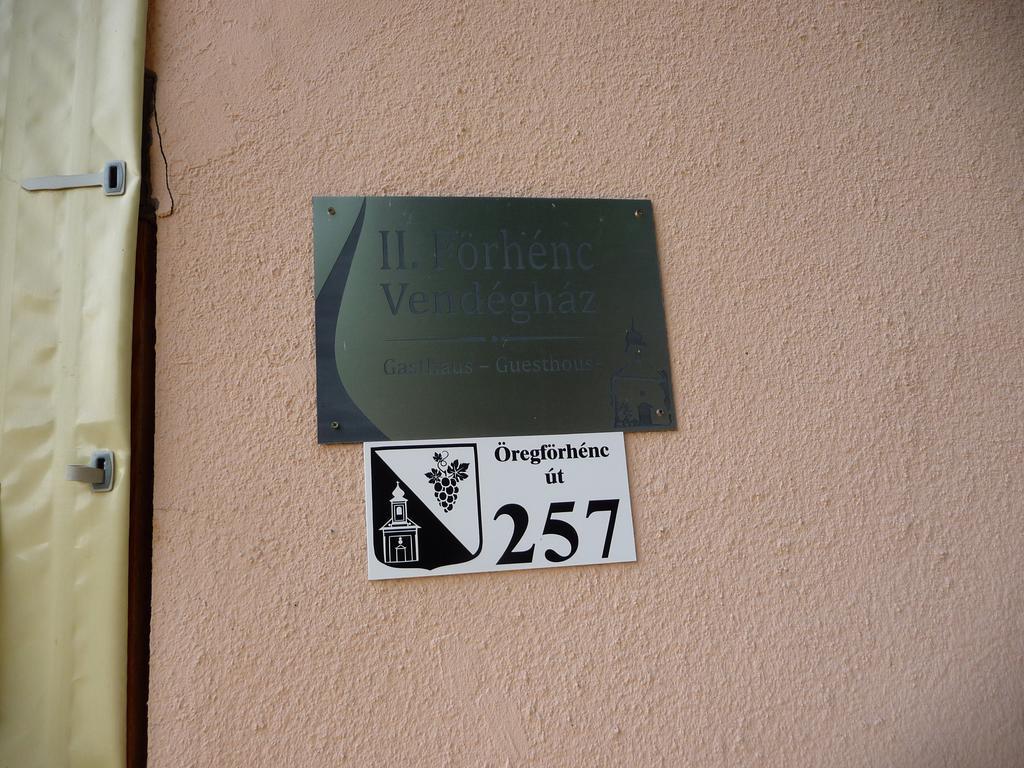 Förhénc Wine House&Guesthouses I-II-III Nagykanizsa Exterior foto